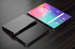 三星可折叠平板Galaxy Tab Fold专利渲染图曝光