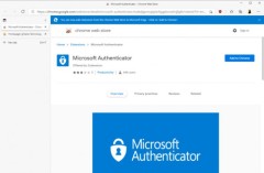 Chrome商城出现虚假微软Authenticator扩展程序 已上架将近1个月