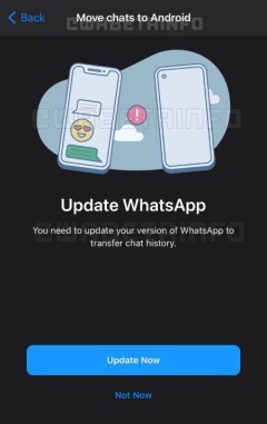 WhatsApp测试新功能：iPhone和Android之间可转移聊天记录