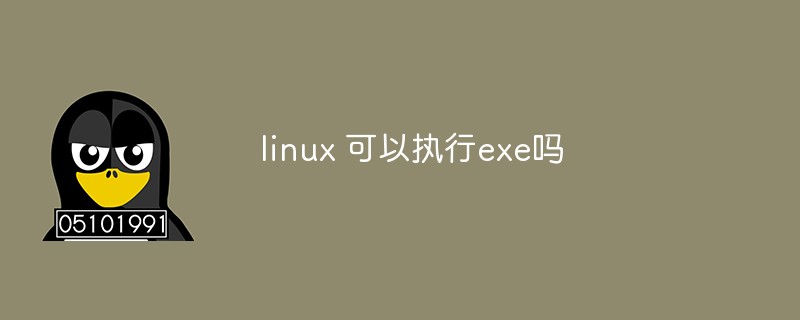 linux 可以执行exe吗